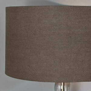 Veioză Caia Endon maro din sticlă și textil 62 cm 79835 small 5