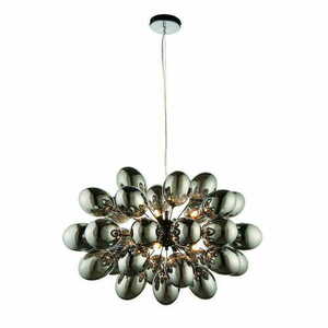 Lampă suspendată Endon Infinity neagră 8 becuri G9 72 cm 80124 small 2