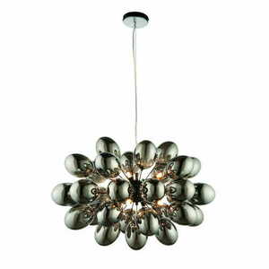 Lampă suspendată Endon Infinity neagră 8 becuri G9 72 cm 80124 small 4