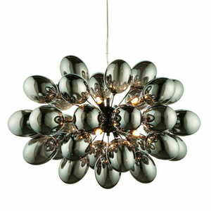 Lampă suspendată Endon Infinity neagră 8 becuri G9 72 cm 80124 small 0