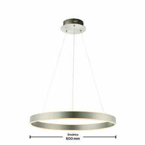 Lampă suspendată LED Endon Gen Ring 42W 3000K nichel mat 80572 small 3
