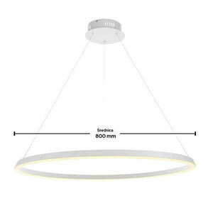 Pendul Endon Staten 80629 alb LED 45 W 80 cm 3000 K small 2