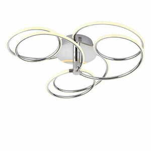 Plafonieră LED Endon Eterne 81886 Crom Alb 60 cm Dimmabilă small 6