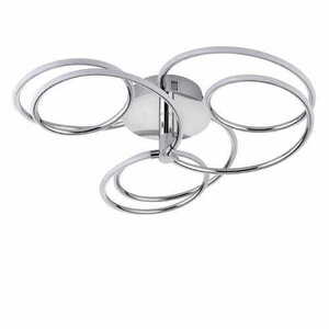 Plafonieră LED Endon Eterne 81886 Crom Alb 60 cm Dimmabilă small 7
