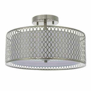 Plafonieră Endon Cordero 81966 LED 3xE27 argintiu/alb 43 cm small 6