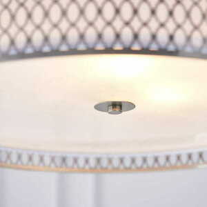 Pendul Endon Cordero 3xE27 nichel alb, D56 cm small 5