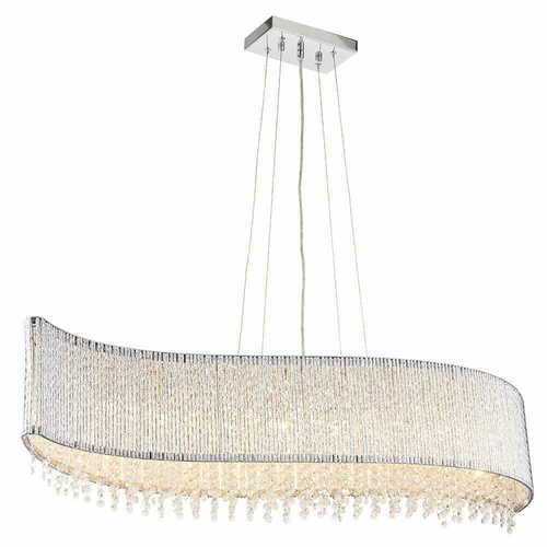 Verifica Lampa suspendată Endon Galina 81979 crom cristal G9 8 becuri
