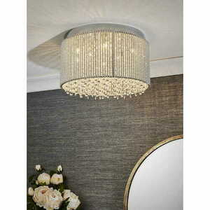 Plafonieră Endon Galina Crom Cristal 10xG9 41 cm small 1