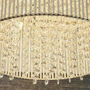 Plafonieră Endon Galina Crom Cristal 10xG9 41 cm small 3