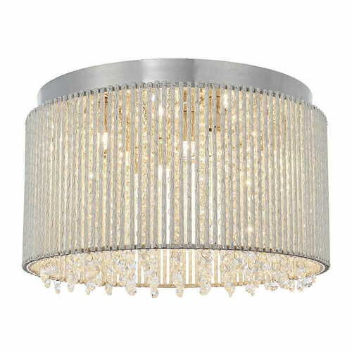 Verifica Plafonieră Endon Galina Crom Cristal 10xG9 41 cm