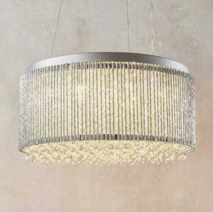 Pendant Galina Endon Cromat Cristal 12xG9 Dimmabil 51cm LED 81981 small 2