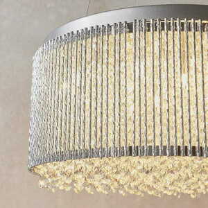 Pendant Galina Endon Cromat Cristal 12xG9 Dimmabil 51cm LED 81981 small 5