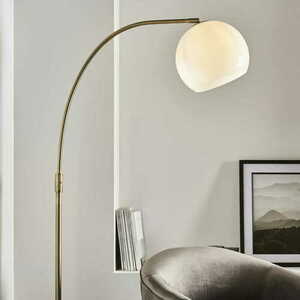 Lampă de podea Endon Otto alamă/sticlă E27 169,2 cm 91744 small 1