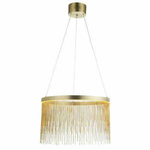 Lampă suspendată LED Endon Zelma aurie alamă Ø45 cm 20W 2800K 92176 small 7