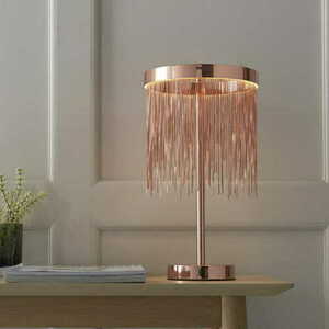 Lampă permanentă Endon Zelma cupru LED 9W 22 cm 92179 small 1