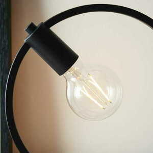 Lampa pe picior Endon Shape Circle negru otel 31,2 cm 92222 small 4