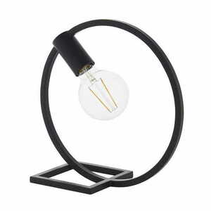 Lampa pe picior Endon Shape Circle negru otel 31,2 cm 92222 small 6