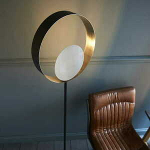 Lampă de podea Endon Cal 92879 nichel/negru oțel E27 161 cm small 3
