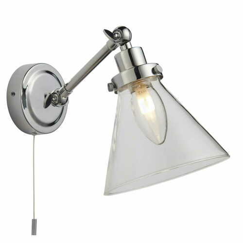 Verifica Aplica de perete Endon Faraday crom IP44 G9 LED 3W 93853