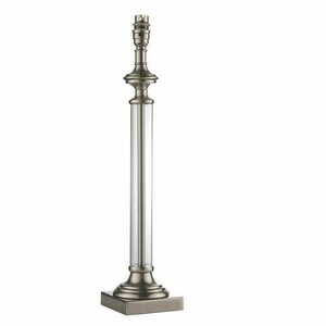 Lampă pe picior Endon Avebury nichel sticlă E27 51,5 cm small 2