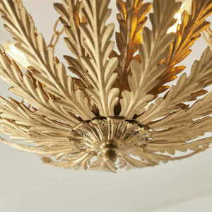 Plafonieră Endon Delphine 95039 aurie 3xE14 46,5 cm small 4