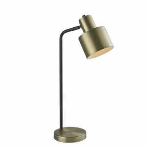 Lampă de podea Endon Mayfield 95464 alamă/negru E27 58,5 cm small 0