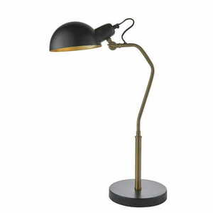 Lampa de podea Endon Largo negru/alamă E14 63 cm 95478 small 0