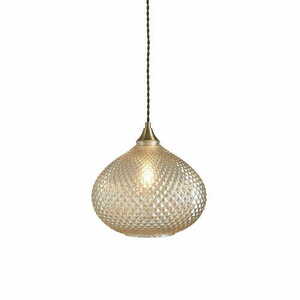 Pendul Endon Livia 95480 alamă/sticlă E27 reglabil dimabil 28,5 cm small 0
