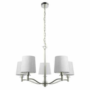 Lampă suspendată Endon Ortona 95826 nichel alb 5 becuri E14 72 cm small 6