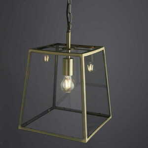 Pendul Endon Hurst Alamă/Sticlă E27 1 Bec 27,5 cm small 3