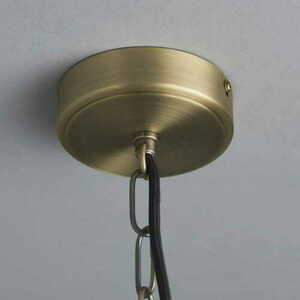 Pendul Endon Hurst Alamă/Sticlă E27 1 Bec 27,5 cm small 6
