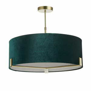 Lampă suspendată Endon Hayfield 3xE27 verde/alamă 56,6 cm 95839 small 7