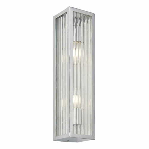Verifica Aplica de perete Endon Newham cromat transparent 96220 G9 IP44 dimabilă