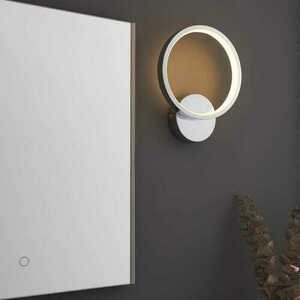 Aplica LED Endon Radius crom 3000K IP44 10W 1100lm 96472 small 1