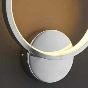 Aplica LED Endon Radius crom 3000K IP44 10W 1100lm 96472 small 7