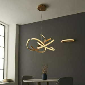 Aplică LED Endon Lorenzo aurie 35 cm 3000K 770 lm 97611 small 3