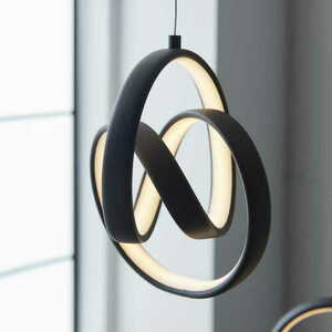 Pendul LED Endon Cosma 97623 negru 3 becuri dimmabil 41,5 cm small 5