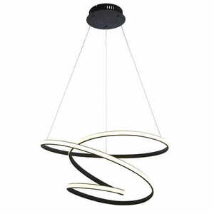 Lampă suspendată LED Dune Endon negru 62 cm 47.5W 5700lm small 0