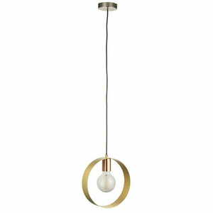 Lampă suspendată Endon Hoop alamă E27 25 cm oțel small 7