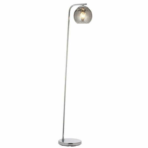Verifica Lampă de podea Endon Dimple crom/sticlă 97978