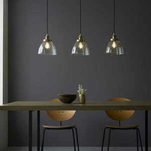 Lampă suspendată Endon Hansen alamă 3 becuri E27 98114 small 2