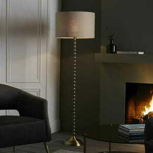 Lampă de podea Endon Suki alamă oțel E27 131 cm 98256 small 2
