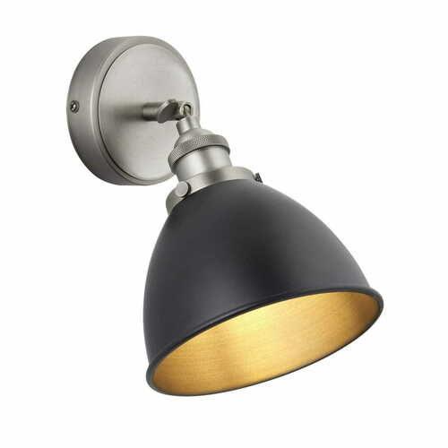 Verifica Plafonieră Endon Franklin negru-argintiu oțel E14 dimabilă 98560
