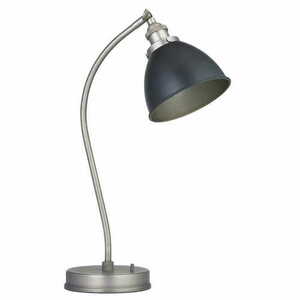 Lampă de masă Endon Franklin 98752, negru mat și finisaj de cositor învechit, E14, 46 cm small 7