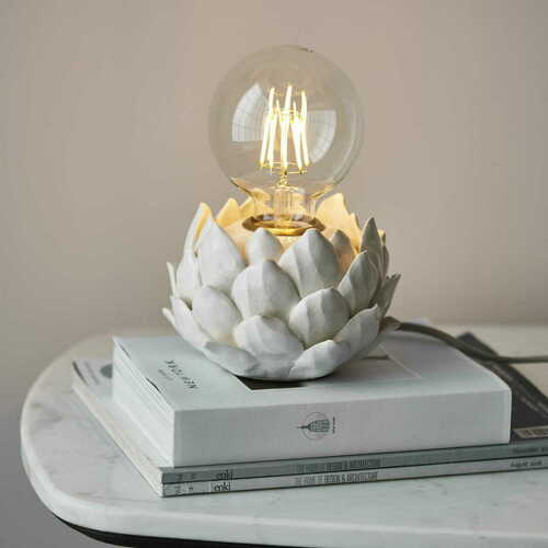 Verifica Lampă de masă Artichoke Endon alamă ceramică E27 15 cm 99147