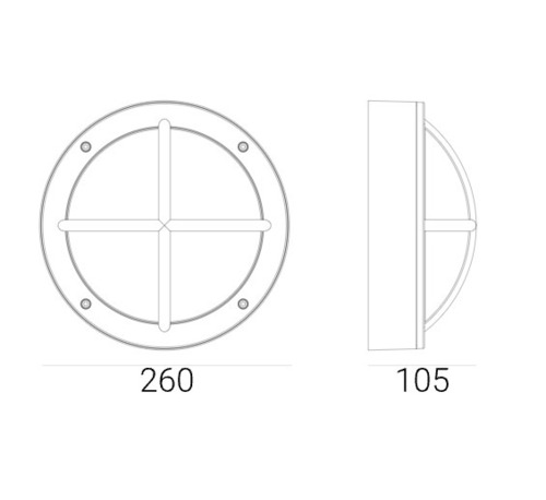 Verifica Aplică de exterior cu senzor de mișcare Rondane 548 Graphite 7016 Norlys