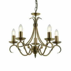 Pendant Bernice Endon 5xE14 Alamă Ø44 cm small 0