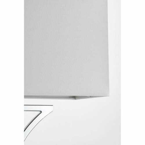Verifica Lampă pe picior Endon Epalle alb crom, E14, 58,5 cm