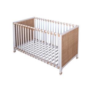 Nemo Evolutive Bed în rattan 60 x 120 - Neige small 2