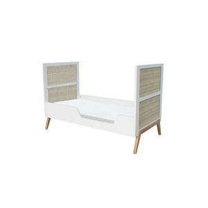 Marelia Multi-Evolutive Bed Rattan 70 x 140 - Neige small 2